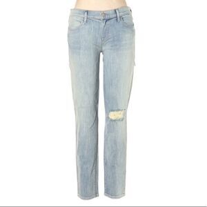 Wildfox NEW Blue Slim Distressed Casual Light Wash Jeans Size 31